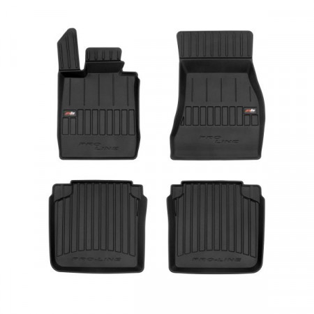 Rubber floor mats set Floor mats TPE ducts proLine 3D set color black BMW 7 G11 G12 07.15- FROGUM FRG 3D409361