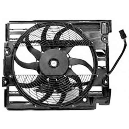 Ventilador, radiador Ventilador del radiador con carcasa BMW 5 E39 2.0-4.9 09.95-05.04 MAHLE ACF 24 000S