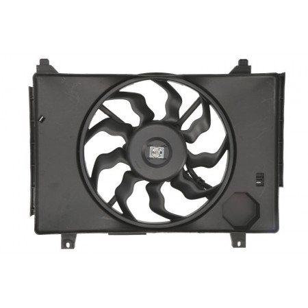 Ventilador, radiador Ventilador del radiador con carcasa HYUNDAI ACCENT III 1.5D 11.05-11.10 NISSENS NIS 85884