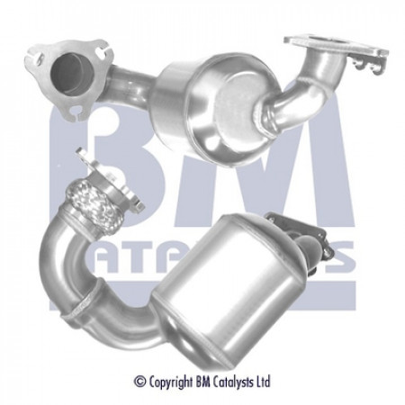 Catalizador EURO 4 RENAULT ESPACE IV GRAND SCENIC II LAGUNA II LAGUNA III MEGANE II SCENIC II VEL SATIS 2.0D 08.05- BM CATALIZADORES BM80527H