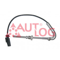 Sensor, exhaust gas temperature Exhaust temperature sensor before DPF VOLVO C30 C70 II S40 II S60 II S80 II V40 V50 V60 I ​​V70 II V70 III XC60 I XC70 II 2.0D/2.4D/2.4DH 07.02-05.18 AUTLOG AS3187