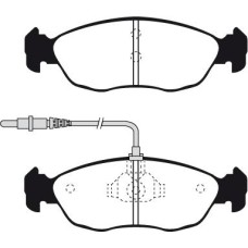 Brake pad set CITROËN XSARA Break (1997–2010) – ABE C1P019ABE