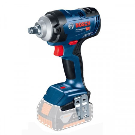 Pistol de impact pneumatic sursa de alimentare: pe baterii GDS 18V-400 patrat exterior 1/2 cuplu maxim: 600Nm 18V 0 impachetare: valiza BOSCH 0 601 9K0 021