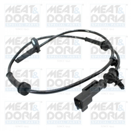Sensor, wielsnelheid ABS sensor Voor rechts/links TESLA MODEL X Elektrisch 09.15- MEAT & DORIA MD901178