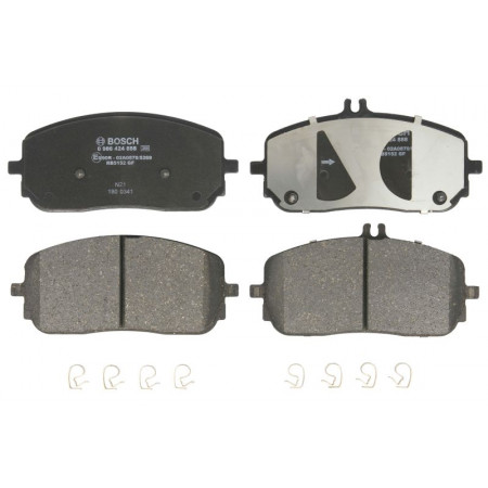 Kit pastiglie freno anteriori MERCEDES A V177 A W177 B SPORTS TOURER W247 CLA C118 CLA SHOOTING BRAKE X118 EQA H243 GLA H247 GLB X247 GLE V167 1.3-Electric 03.18- BOSCH 0 986 424 888