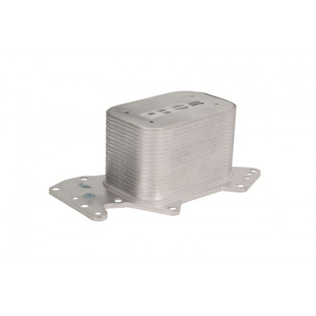 Oil cooler, engine oil Oil cooler AUDI A4 ALLROAD B8 A4 B8 A5 A6 ALLROAD C6 A6 C6 Q5 Q7 PORSCHE CAYENNE VW PHAETON TOUAREG 2.7D/3.0D 05.04- NISSENS NIS 90911