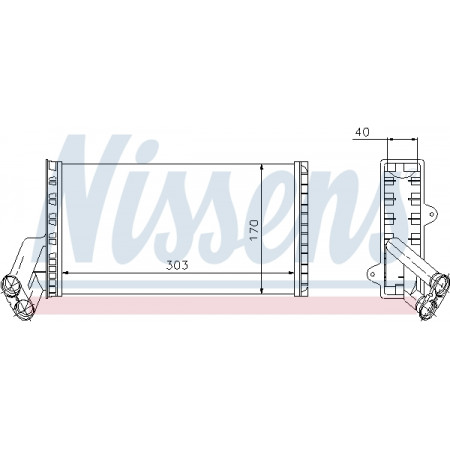 Wärmetauscher, Innenraumheizung Nissens Standheizung 6448.A7 Citroen Evasion / JUMPY / SCUDO NISSENS NIS 71149
