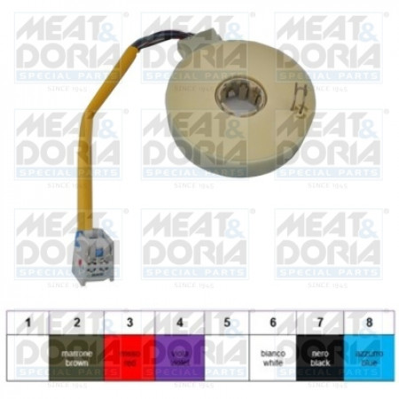Senzor unghi bracaj Senzor de volan ABARTH 500 / 595 / 695 500C / 595C / 695C GRANDE PUNTO FIAT 500 500 C GRANDE PUNTO OPEL CORSA C CORSA D MERIVA A MERIVA B 0.9-1.9D 05.03- MEAT &amp; DORIA MD93059