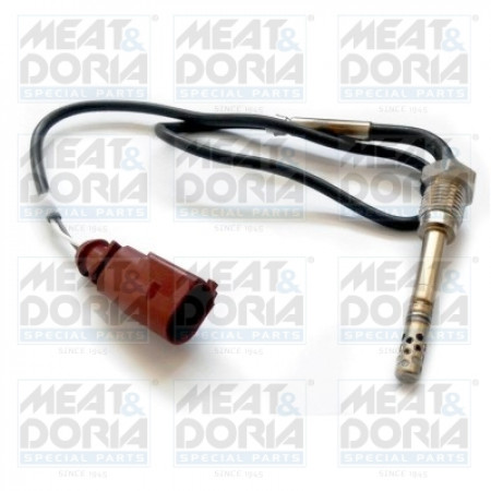Sensor, temperatura de los gases de escape Sensor de temperatura de escape antes del DPF PORSCHE CAYENNE VW TOUAREG 3.0D 01.10- MEAT & DORIA MD12244