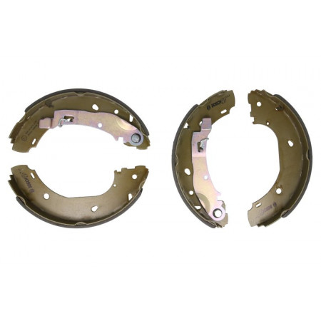 Set of rear brake shoes CITROEN JUMPER FIAT DUCATO PEUGEOT BOXER 2.0-2.8D 03.94- BOSCH 0 986 487 701