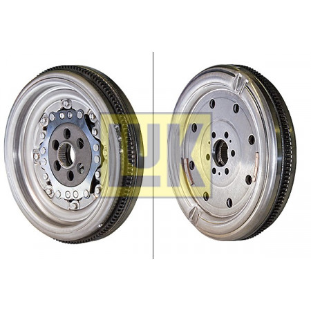 Volante con trasmissione a doppia massa doppia frizione AUDI A3 SEAT ALHAMBRA ALTEA XL LEON SKODA OCTAVIA II SUPERB II YETI VW BEETLE CC B7 EOS GOLF VI JETTA IV 1.8/2.0 09.04- LUK 415 0736 09