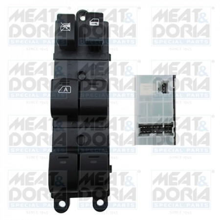 Comutator,macara geam Comutator macara geam Fata Stanga NISSAN PATHFINDER III 2.5D/3.0D/4.0 01.05- MEAT &amp; DORIA MD26372