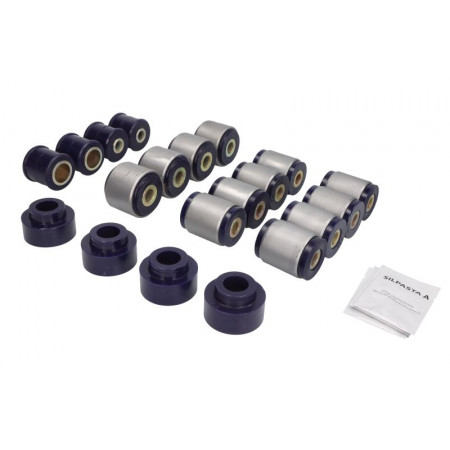 Draagarm montagebus Ophanghuls 20 stuks set hardheid: 80 Sha NISSAN NISSAN PATROL GR IV 2.8D-4.2D 09.88- SPEEDMAX P6-1/2