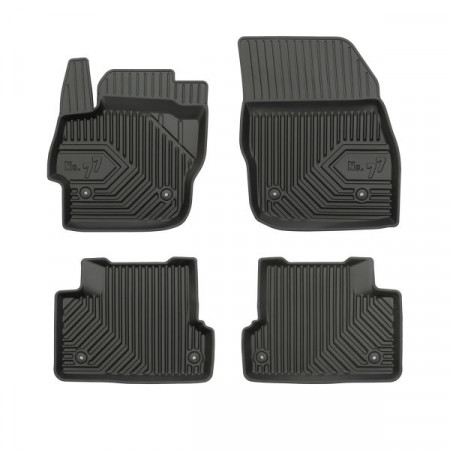 Satz Tablettmatten Nr. 77 TPE-Set vorne/hinten Farbe schwarz MAZDA 3 12.08-09.14 FROGUM FRG77407411