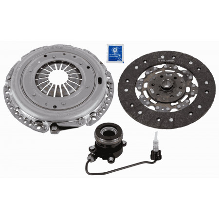 Kit de embrague Kit de embrague autoajustable con rodamiento hidráulico 240mm OPEL ZAFIRA B ZAFIRA B/MINIVAN 1.7D 03.07-04.15 SACHS 3000 990 533