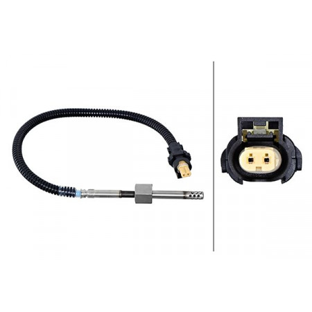 Sensor, Abgastemperatur Abgastemperatursensor vor DPF MERCEDES C A205 C C205 C T-MODELL S205 C W205 CLS C218 CLS SHOOTING BRAKE X218 E A207 E C207 2.2D/2.2DH 01.09-04.19 HELLA 6PT010 376-381