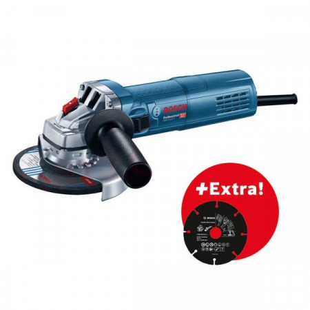 Schleifmaschinen Winkelschleifer GWS 9-125 S Nennleistung: 900W Spannung: 230V Scheibendurchmesser: 125mm Drehzahleinstellung BOSCH 0 601 396 123