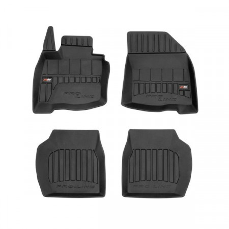 Set covorase cauciuc Floor mats TPE ducts proLine 3D set colour neagra HONDA CIVIC VIII 09.05-12.12 FROGUM FRG 3D408371