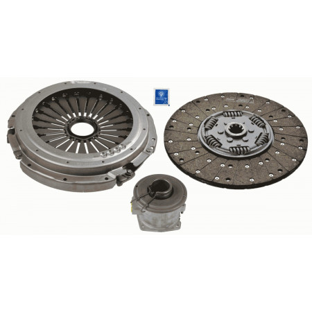 Clutch kit Clutch kit 362mm new MAN L2000 M 2000 L M90 TGM I 12.88- SACHS 3400 710 001:009