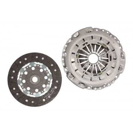 Kit d'embrayage Kit d'embrayage auto-ajustable Avec couvercle d'embrayage avec plateau de pression sans butée de débrayage 240mm SSANGYONG REXTON / REXTON II 2.7D 08.04- LUK 624 3301 09