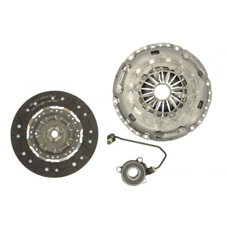 Clutch kit Clutch kit With clutch cover with slave cylinder central clutch with pressure plate with automatic setting with flywheel with double mass 240mm OPEL ASTRA H 1.7D/1.9D 04.04-10.15 LUK 624 3226 33