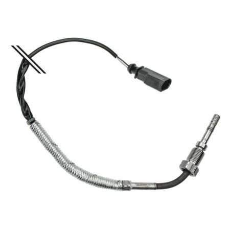 Sensor, temperatura de los gases de escape Sensor de temperatura de escape antes del turbo SEAT CORDOBA EXEO EXEO ST IBIZA III IBIZA IV IBIZA IV SC SKODA FABIA II ROOMSTER ROOMSTER PRAKTIK 1.4D/1.9D/2.0D 10.01-05.13 MEYLE 114 800 0061
