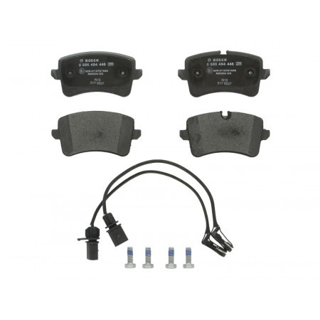 Jeu de plaquettes de frein arrière AUDI A8 D4 2.0-4.2D 11.09-01.18 BOSCH 0 986 494 446