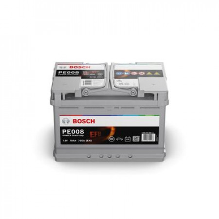 Starting Accumulator Battery BOSCH 12V 70Ah/720A POWER EFB R+ 1 278x175x190 B13 efb/starting BOSCH 0 092 PE0 080
