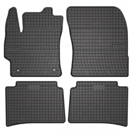 Set covorase cauciuc Floor mats Rubber 4 pcs BASIC front/rear set colour neagra SUZUKI SWACE TOYOTA COROLLA 10.18- Liftback / Saloon / Station wagon version: Standard FROGUM MMT A040 410350