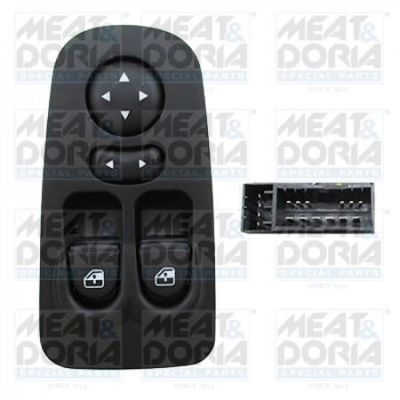 Comutator,macara geam Comutator macara geam Fata Stanga LANCIA YPSILON 1.2-1.4LPG 10.03-12.11 MEAT &amp; DORIA MD26364