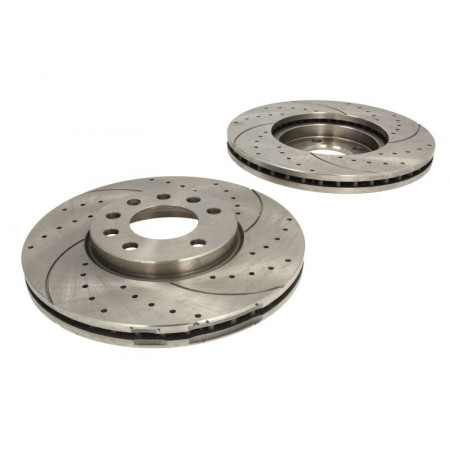 Disque de frein haute efficacité 2pcs SPEEDMAX Ventilé Cut-Drillé avant L/R diamètre extérieur 288 mm épaisseur 25 mm LOTUS 2 ELEVEN ELISE EUROPA S EXIGE 1.6-3.0 08.91- SPEEDMAX 5201-01-0774PTUOTUV