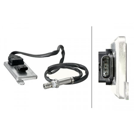 Sensore NOx, catalizzatore NOx Sensore NOx IVECO EUROCARGO I-III MAGIRUS 8040.25B.4200-F4BE0611A 01.91- HELLA 6PN358 186-811