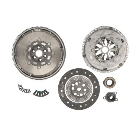 Set ambreiaj Set de ambreiaj cu rulment si volant cu masa dubla AUDI A3 SEAT ALTEA ALTEA XL LEON TOLEDO III SKODA OCTAVIA II VW EOS GOLF PLUS V GOLF V JETTA III 2.0/2.5 05.03-11.10 LUK 600 0087 00
