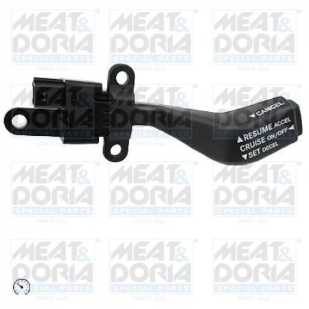 Stuurkolomschakelaar Combischakelaar onder stuur cruise control CHRYSLER VOYAGER V DODGE CALIBER JOURNEY JEEP CHEROKEE COMPASS 06.06- MEAT & DORIA MD231003