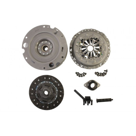 Set ambreiaj Set de ambreiaj cu rulment si volant cu masa dubla AUDI A4 B8 A5 3.0/4.2 06.07-01.17 LUK 600 0150 00