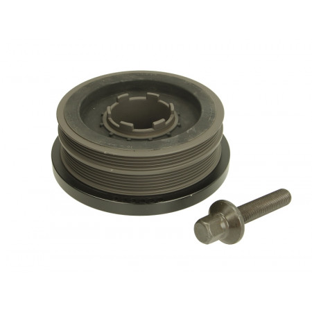 Belt pulley, crankshaft Belt pulley crankshaft with screw BMW 1 E87 3 E46 5 E60 X3 E83 2.0D 11.03- SNR DPF350.01K1