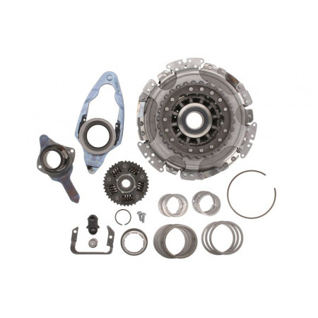 Kit d'embrayage Kit d'embrayage double disque avec roulement Avec couvercle d'embrayage avec roulement Sans disque AUDI A1 A3 SEAT ALTEA ALTEA XL LEON SKODA OCTAVIA II VW CADDY III 1.6D/1.9D 08.03- LUK 602 0002 00