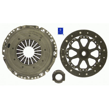 Kit de embreagem Kit de embreagem autoajustável com rolamento de 240 mm PORSCHE 911 911 TARGA 3.8 07.04-12.08 SACHS 3000 970 010