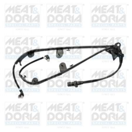 Senzor,turatie roata Senzor ABS Spate Dreapta/Stanga FORD ESCORT CLASSIC ESCORT VI FIESTA IV FIESTA/MINIVAN PUMA MAZDA 121 III 1.0-2.0 01.95-08.03 MEAT &amp; DORIA MD90101