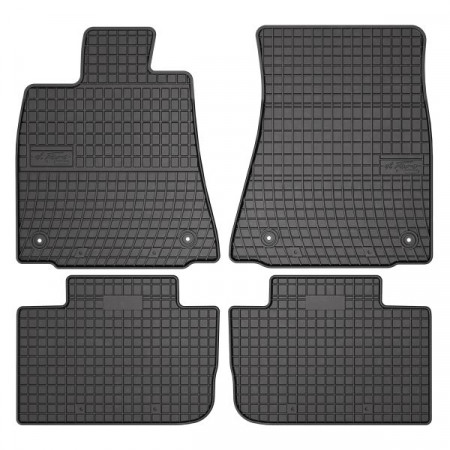 Conjunto de tapetes de borracha 4 peças conjunto dianteiro/traseiro BASIC cor preto LEXUS IS III 04.13- FROGUM MMT A040 410619