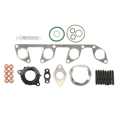 Juego de instalación, turbocompresor Kit de montaje de turbocompresor con juntas AUDI A3 TT SEAT ALTEA ALTEA XL LEON TOLEDO III SKODA OCTAVIA II SUPERB II YETI VW BEETLE EOS GOLF PLUS V GOLF V GOLF VI 2.0D 05.03- ELRING EL303100