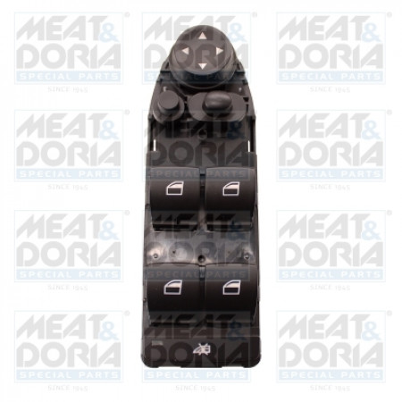 Schalter, Fensterheber Schalter Fensterheber vorne links BMW 5 E60 5 E61 2.0-4.8 07.03-12.10 MEAT & DORIA MD26493