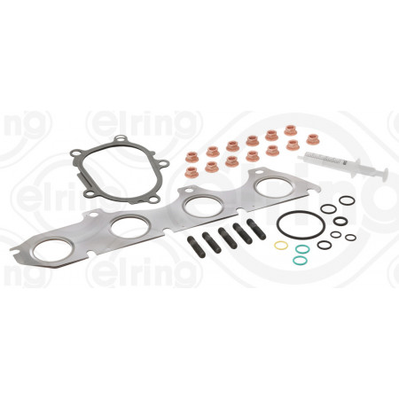 Conjunto de instalação turbocompressor Kit de montagem turbocompressor com juntas AUDI A6 C7 A7 A8 D4 BENTLEY CONTINENTAL FLYING SPUR 4.0/4.0ALK 09.11- ELRING EL798530