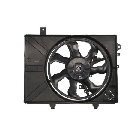 Ventola, radiatore Ventola radiatore con carter HYUNDAI GETZ 1.1-1.6 09.02-12.10 NISSENS NIS 85035