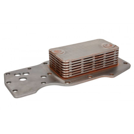 Radiador de óleo, óleo do motor Radiador de óleo 155x78x47mm DAF CF 65 LF 45 LF 55 IVECO EUROCARGO I-III CE136C-F4AE3681E 09.00- NISSENS NIS 91131