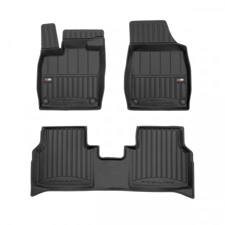 Juego de alfombrillas TPE 4uds conductos proLine 3D juego delantero/trasero color negro AUDI Q4 CUPRA BORN SKODA ENYAQ IV VW ID.4 05.20- Versión Crossover / Hatchback / SUV: Eléctrico FROGUM FRG 3D426757