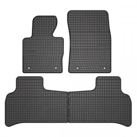 Satz Fußmatten Gummi 4-teilig BASIC vorne/hinten Satz Farbe Schwarz LAND ROVER RANGE ROVER III 03.02-08.12 SUV FROGUM MMT A040 547662