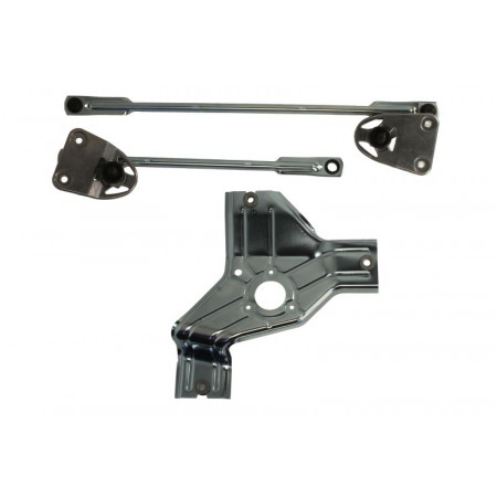 Windshield wiper links Windshield wiper mechanism without motor MERCEDES ACTROS MP4 / MP5 01.14- AKUSAN MER-UN-004