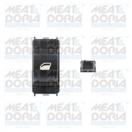 Interrupteur, grue de fenêtre Interrupteur 4 broches CITROEN C4 II 11.09- MEAT & DORIA MD26839