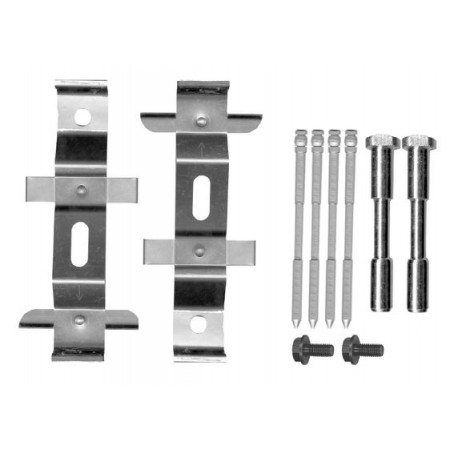 Zubehörsatz, Bremsbeläge Bremsbelag-Montagesatz hinten vorne LAND ROVER RANGE ROVER III RANGE ROVER IV RANGE ROVER SPORT I RANGE ROVER SPORT II 2.0H-5.0 04.09- BOSCH 1 987 474 759